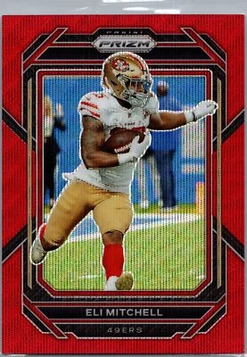 2022 Panini Prizm #264 Eli Mitchell Red Wave #/149 - Image 1 of 2