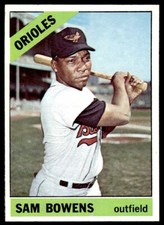 1966 Topps Sam Bowens Baltimore Orioles #412