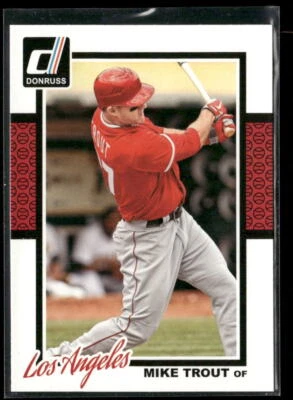 2014 Donruss #112 Mike Trout - Image 1 of 2