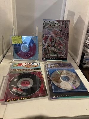 🔥 Sierra Caesar II & Lords of the Realm II (MAC, 1996) - CDs/Manuals - *RARE* - Image 1 of 4