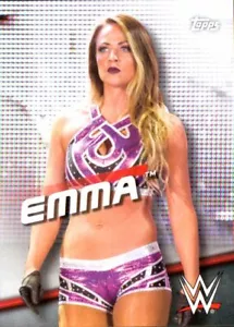 2016 Topps WWE Divas Revolution Wrestling Card #22 Emma - Picture 1 of 2