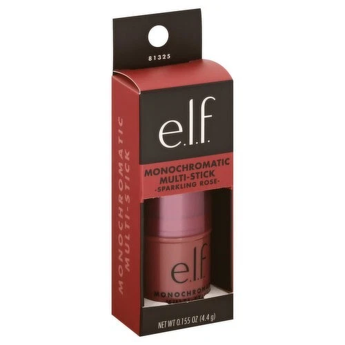 e.l.f. Monochromatic Multi Stick - Sparkling Rose, Creamy, Versatile, 0.17 oz - Image 1 of 1