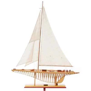 Shamrock Open Hull | 100% Handcrafted Wooden Yacht W/ Hatches & Companionway - Picture 1 of 15