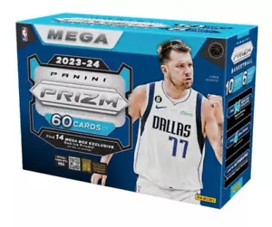 2023-24 Panini Prizm Basketball Mega Box Target NEW Sealed NBA Trading Cards - Picture 1 of 1
