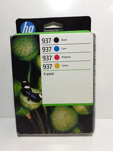 HP 937 4-pack Black/Cyan/Magenta/Yellow Original Ink for Officejet 9720 - Picture 1 of 4