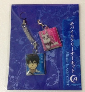 strap accessory set Ao no blue Exorcist anime movic Okumura Rin - Picture 1 of 4