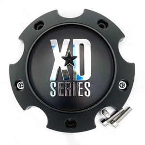 KMC XD 1079L145ASB-H42 Center Cap Matte Black 5x5.5/139.7/150 - Picture 1 of 6