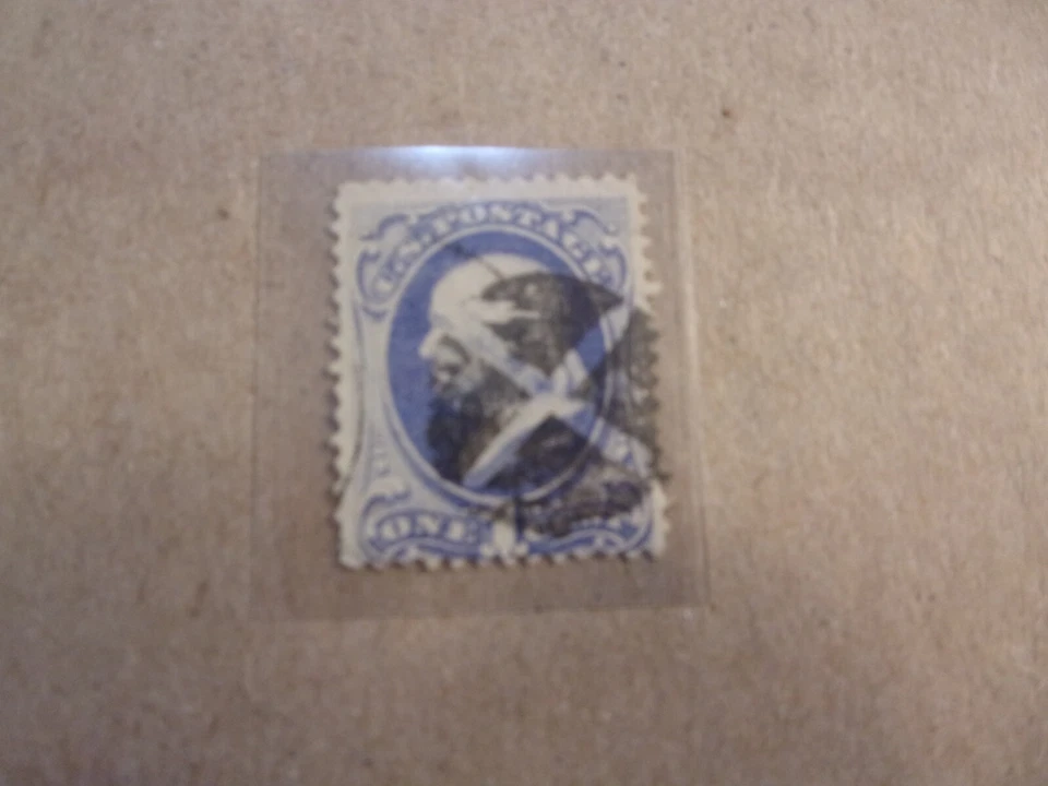 USA Used, 1879 Issue, 1 Cent Franklin, Type A44a, Soft Porous Paper - Image 1 of 1