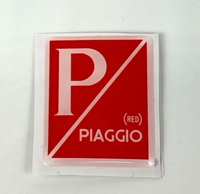 PIAGGIO Vespa Logo Protección Gel 3d Emblema Pegatina Tanque Pegatina Scooter Scooter - Imagen 1 de 2