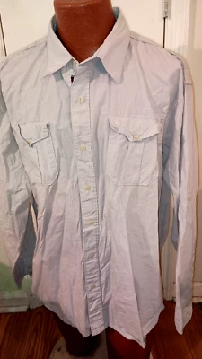 Timberland Men's XL Gray Check Long Sleeve Button Down. - Image 1 of 3