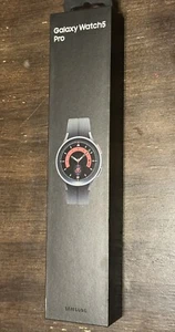 Samsung Galaxy Watch5 Pro 45mm Smartwatch - Titanium Black (SM-R920) - Picture 1 of 3