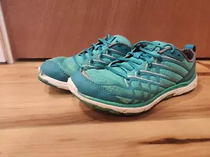 Merrell Sneakers Womens 7 Teal Green Bare Access Arc 3 Vibram Low Lace Up J48808 - Picture 1 of 6