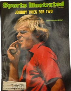 Magazine Sports Illustrated Johnny Miller June 1974 Golf John Hopkins Blue Jay D - Picture 1 of 6