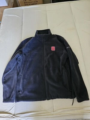 Chaqueta polar NC State Wolfpack Columbia cremallera completa manga larga abrigo XL NCSU para hombre Foto 1 de 3