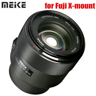 Meike 85mm F1.8 Full Frame AF Lens for Fujifilm Fuji X mount Mirrorless Cameras - Image 1 of 4