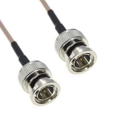 RG179 BNC Male to BNC Male 75ohm Video HD-SDI RF Coaxial Coax Cable - Image 1 of 4