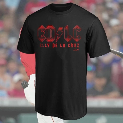 HOT! Elly De La Cruz #44 Cincinnati Baseball Team Player T-Shirt Gift Fans S-3XL Cover