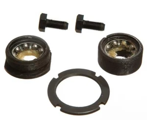 MTB Bike / Bicycle Bottom Bracket Bearings Cups & Locknut 3 Piece Crank Set - Picture 1 of 1