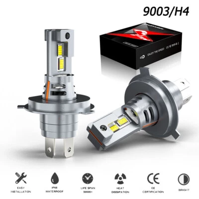 Faro 2 piezas FIT Honda Pilot 2003 2004 2005 2 piezas 9003 haz alto/bajo 10000LM blanco Foto 1 de 4