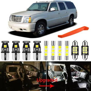 16Pcs White Interior LED Light Bulbs Package Kit For Cadillac Escalade 2007-2012 - Picture 1 of 9