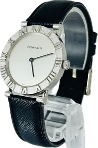 TIFFANY&CO. Reloj Mujer Atlas M0640 SV925 Plata 31mm Cuarzo Excelente A3617 - Imagen 1 de 10