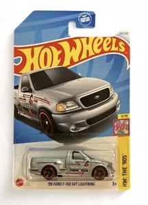 Hot Wheels 2024 Mainline HW The 90s '99 Ford F-150 SVT Lightning Silver - Picture 1 of 1