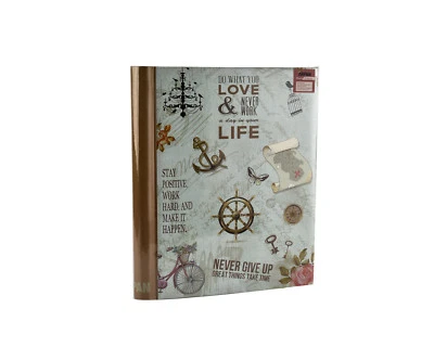 Large Self Adhesive Photo Album Hold Various Sized Picture Up to A4 Slogan Art - Image 1 of 4