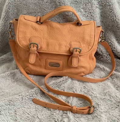 See By Chloe Women Orange Leather Satchel Bag - Image 1 of 4