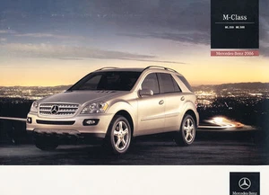 2006 Mercedes Benz ML-Class 38-page Sales Brochure Catalog ML350 ML500 - Picture 1 of 10