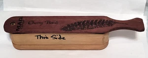 VINTAGE RARE M.A.D. CALLS "CHERRY BOMB" TURKEY BOX CALL - Picture 1 of 5