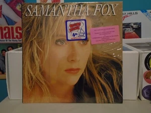 SAMANTHA FOX-ST 2nd Album Vinyl-In Shrink w Hype Sticker-1987 RCA-Naughty Girls - Picture 1 of 3