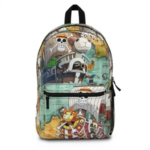 One Piece Backpack, One Piece Bag, Anime School Bag, Backpack for anime lovers - Picture 1 of 6