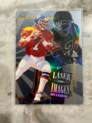John Elway 1996 Scoreboard Laser Insert Laser Images #I9 Denver Broncos - Image 1 of 4