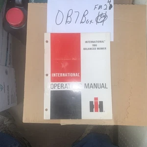 International Harvester 1100 Balanced Mower Operators Owners Manual OEM - Picture 1 of 10