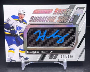 2023-24 Upper Deck Engrained - Hugh McGing RSS-MC - Rookie Signature Shots /299 - Picture 1 of 2