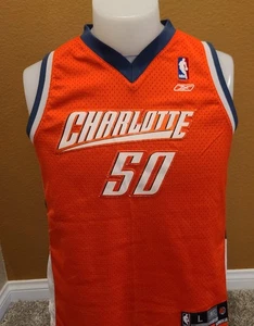 Emeka Okafor #50 Charlotte Bobcats Reebok NBA Jersey Youth LG 14/16 *vintage  - Picture 1 of 3