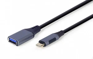 Gembird ADAPTADOR USB-C - USB 3.0 OTG SPACE GREY A-USB3C-OTGAF-01 - Photo 1/2