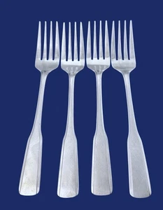 The Cellar CLF15 Stainless, Japan, Glossy, Plain- Set of 4 Dinner Forks 7 1/4" - Picture 1 of 1