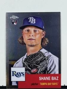 2022 Topps Chrome Platinum Anniversary #231 Shane Baz RC - Picture 1 of 2