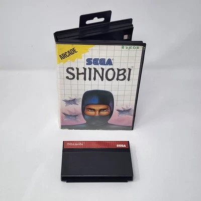 Shinobi (Sega Master System) In Box - Authentic - Image 1 of 4