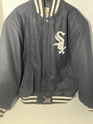 VTG JH DESIGN CHICAGO WHITESOX WOOL JACKET XXL - Image 1 of 4