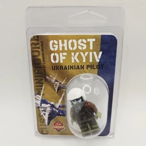 Brickmania Ghost Of Kyiv NEW Ukrainian Pilot - Picture 1 of 2