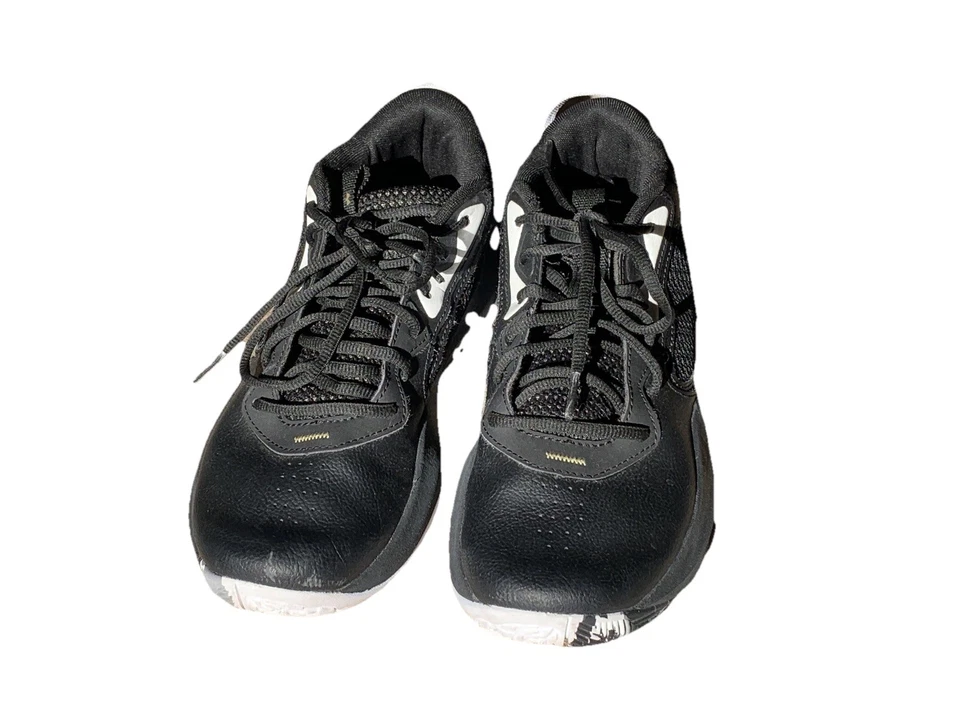 Under Armour Unisex Lockdown Basketball shoe Size 8 men 9.5 women black gold - Image 1 of 4