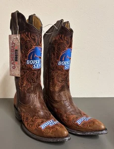 Botas de cuero Boise State Broncos Game Day para mujer portón trasero talla 8 ¡NUEVAS!! - Imagen 1 de 4