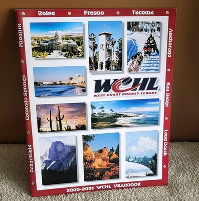 LIGA DE HOCKEY DE LA COSTA OESTE - WCHL - ANUARIO 2000-2001 Foto 1 de 4