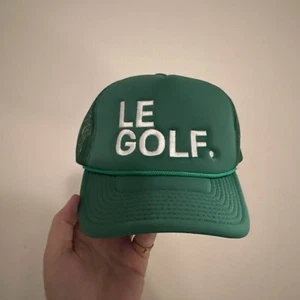 Truckermütze Golf grün mit Druckknopflasche - Bild 1 von 5