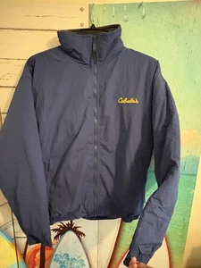 Cabelas Mens Jacket Saltwater Supply Co.. Full Zip. Size Medium. Fleece Lined. - Picture 1 of 10