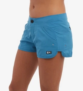 Pantalón Corto Híbrido Pelagic NUEVO Mujer Talla 4 Activado por Agua Secado Rápido Océano 2” Entrepierna - Imagen 1 de 11