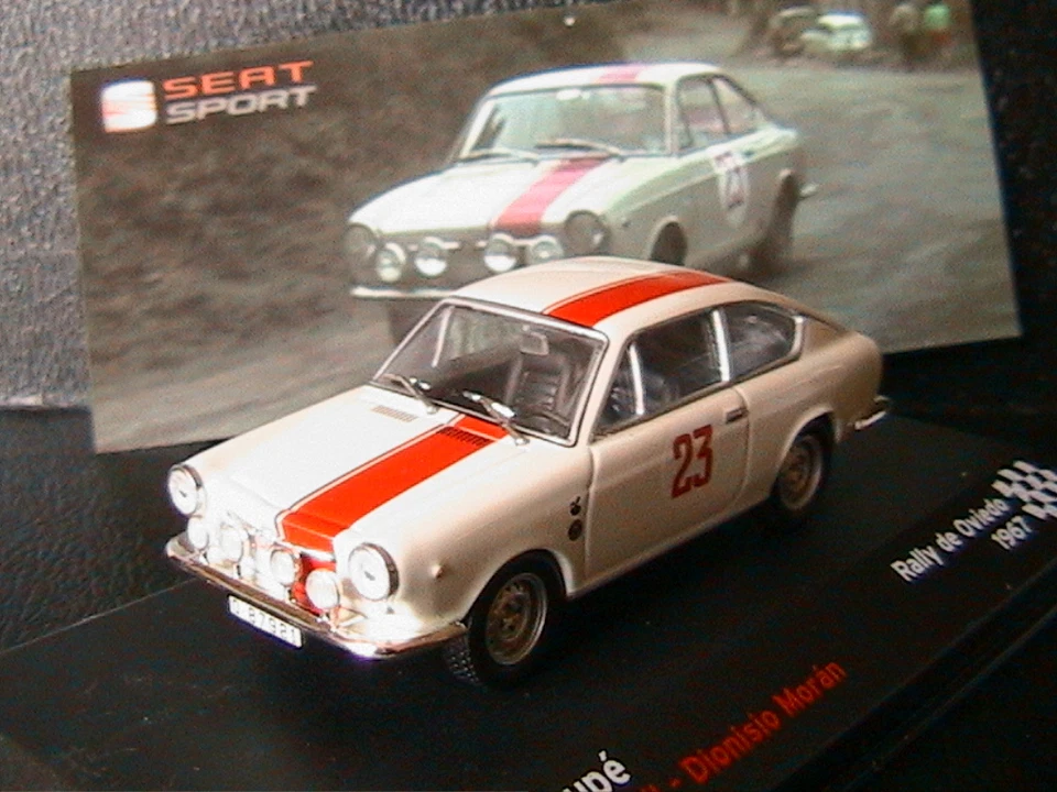 Seat 850 Coupe #23 Antonio Perez Sutil Moran Rally Of Oviedo 1967 Ixo 1/43 - Image 1 of 1