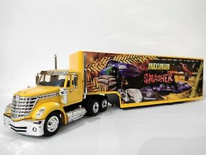 New Ray 1:43 International Lonestar Truck Toy Model Lorry haulage Monster